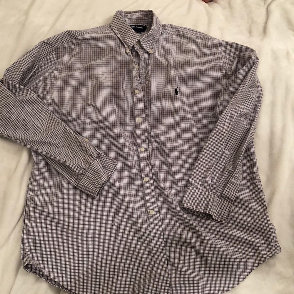 Men’s Large RL Golf- Blake style. 💜🖤